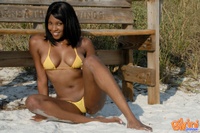 Ebony Babe In Bikini 11