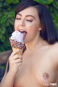 Whitney loves it is ice cream 10