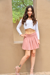 Pink Miniskirt & Heels 01
