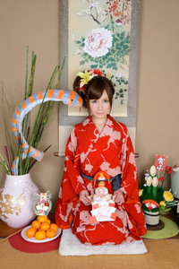 Mana Sakura Sweet Nude Asian Girl Drops Her Kimono 09