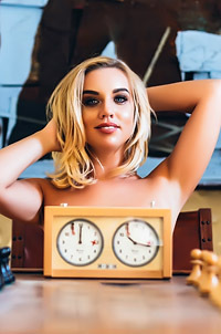 Gorgeous Blonde Hannah Martin